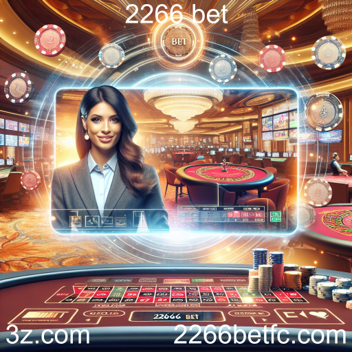 A Emoção dos Cassinos Ao Vivo em 2266 Bet